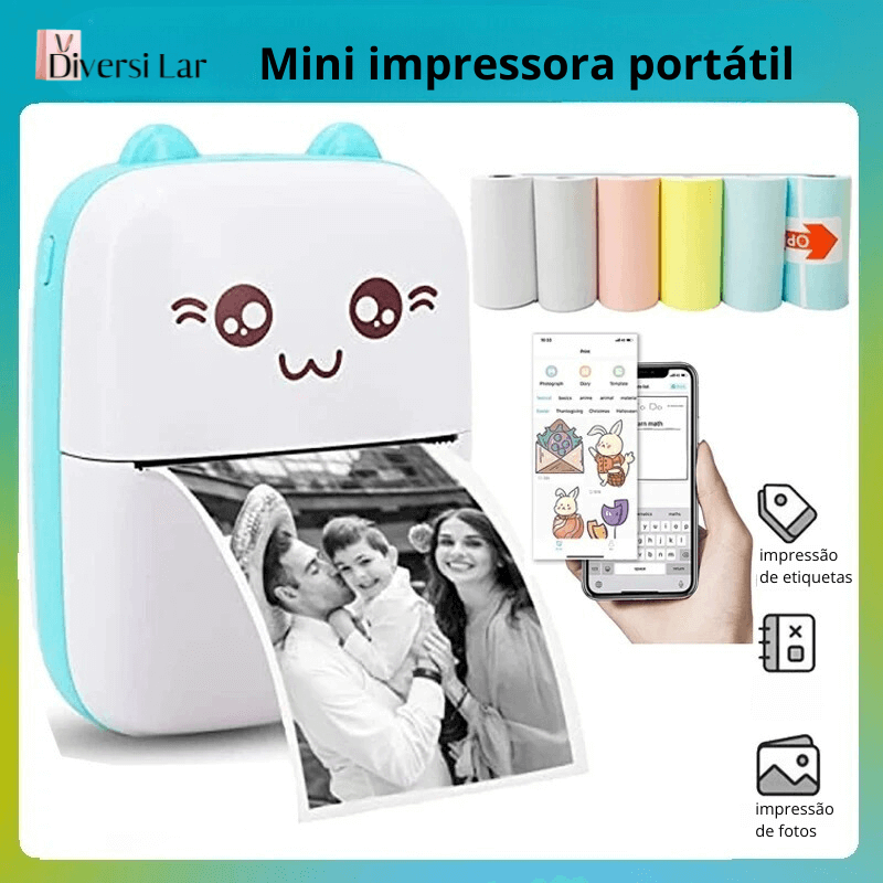 Mini Impressora Térmica